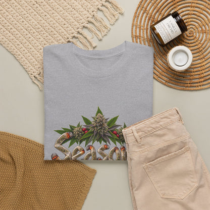 Season’s Greetings Rolled Letters Tee