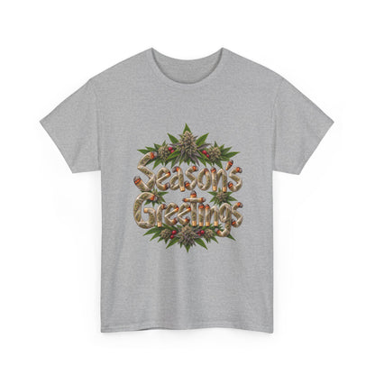 Season’s Greetings Rolled Letters Tee