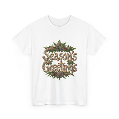 Season’s Greetings Rolled Letters Tee