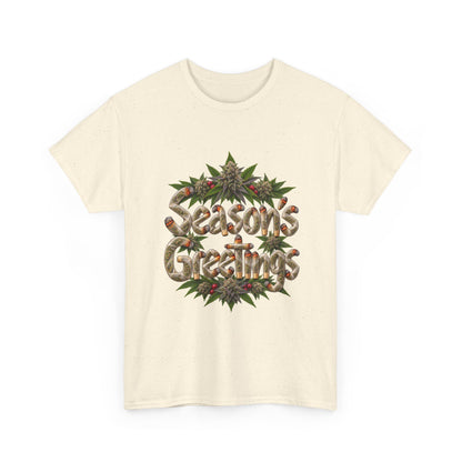 Season’s Greetings Rolled Letters Tee